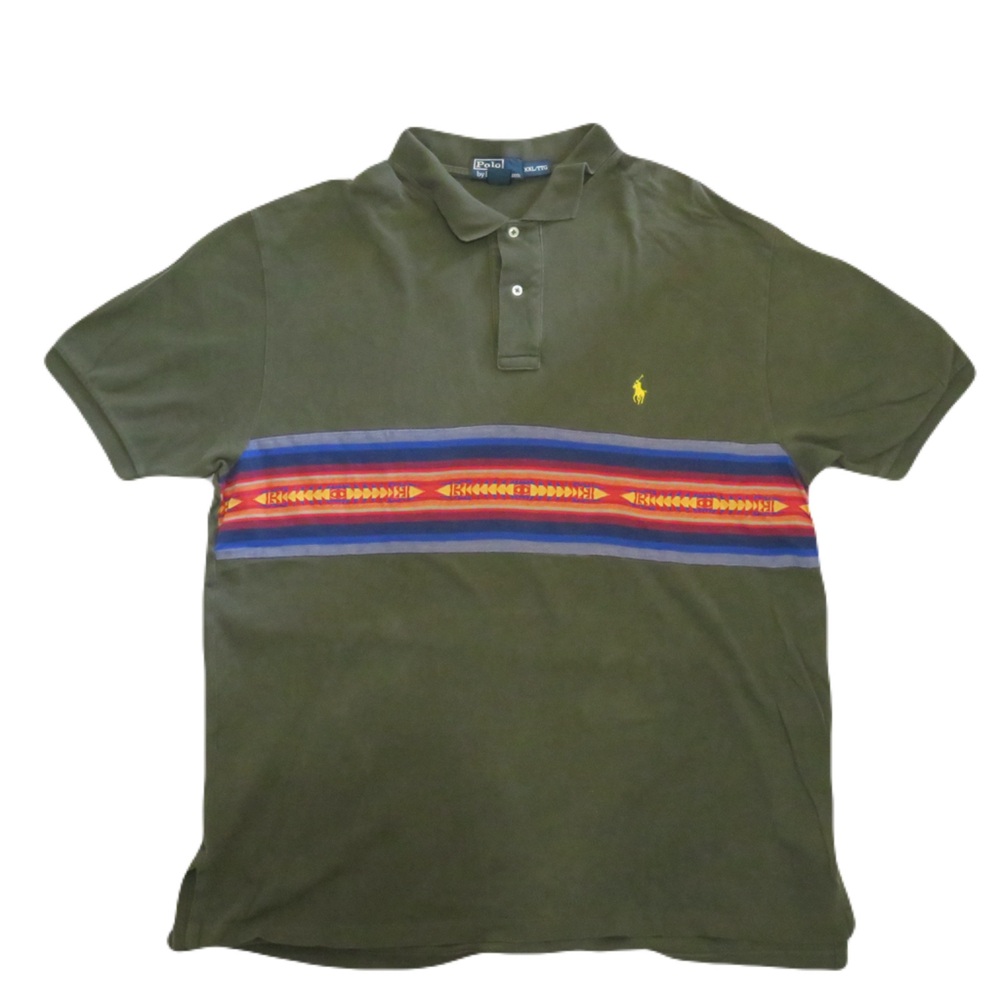 1990s POLO Ralph Lauren Green shirt